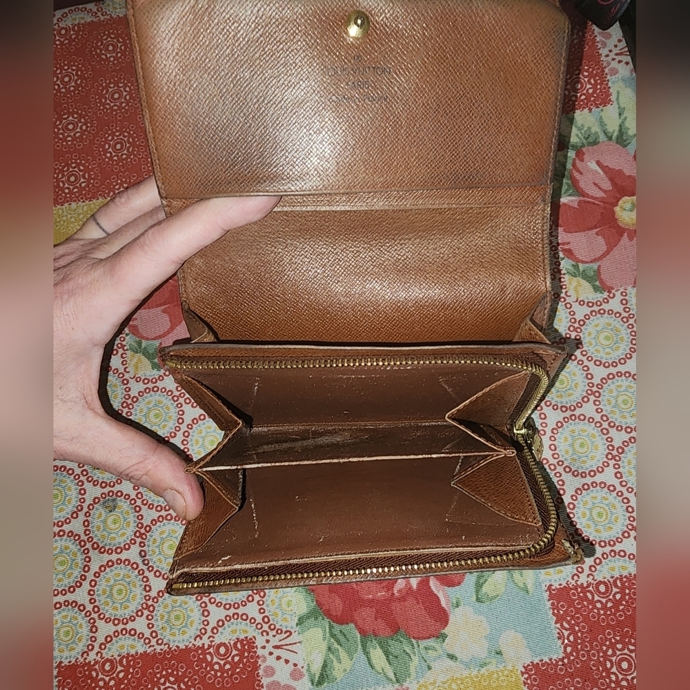 1994 vintage louis vuitton porte-monnaie tresor wallet guc see pics for flaws - Picture 11 of 16